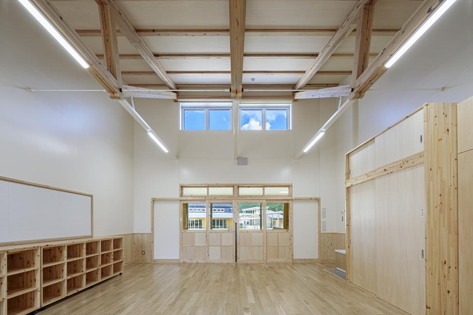 写真：新園舎　乳児室