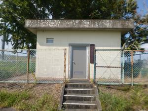 写真：第一地盤沈下観測所