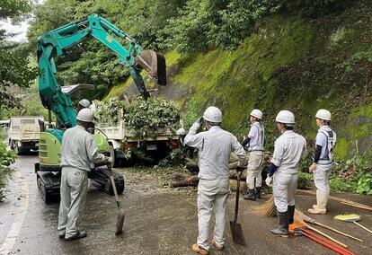 写真：現場作業の様子