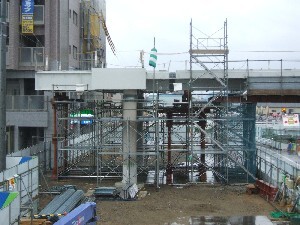 写真：桁掛け3本目、4本目