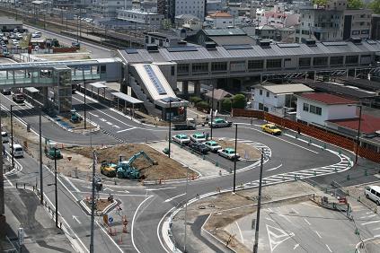 写真：通路北側