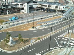 写真：自由通路南側の全景