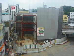 写真：平成24年8月10日現在　整備工事の様子1