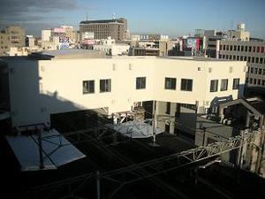 写真：平成22年12月17日現在　整備工事の様子