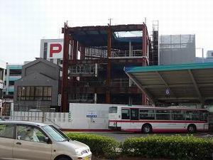 写真：平成22年10月5日現在　整備工事の様子