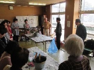 写真：平成27年1月ハンギングバスケット講座1