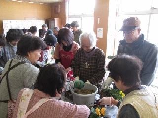 写真：平成27年1月ハンギングバスケット講座2