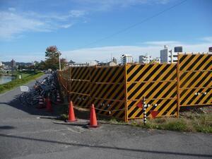 写真：平成26年11月4日現在　整備事業工事1