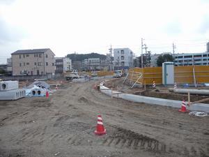 写真：平成27年2月18日現在　整備事業工事1