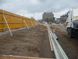 写真：平成27年2月18日現在　整備事業工事2