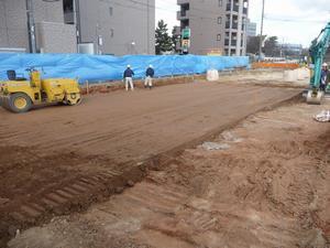 写真：平成28年1月15日現在　整備事業工事