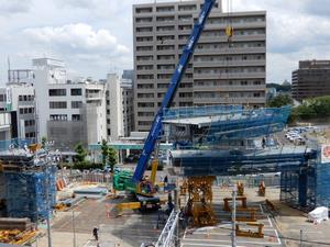 写真：平成30年6月6日現在　整備事業工事2