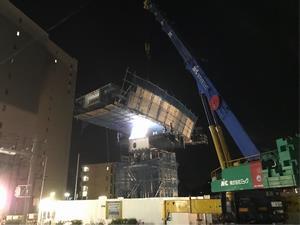 写真：平成30年6月8日現在　整備事業工事1