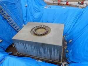 写真：平成30年7月4日現在　整備事業工事