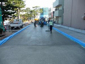 写真：平成30年11月8日現在　整備事業工事