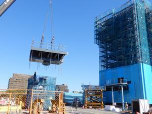 写真：平成30年11月8日現在　整備事業工事1