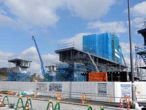 写真：平成31年3月7日現在　整備事業工事2