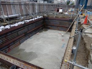 写真：令和元年6月11日現在　整備事業工事1