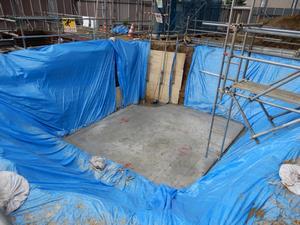 写真：令和元年6月11日現在　整備事業工事2