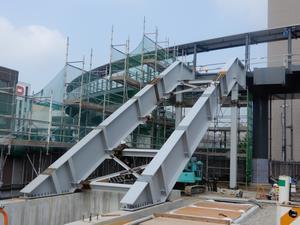 写真：令和元年7月31日現在　整備事業工事1