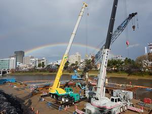 写真：希少な光景