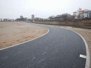 写真：園路舗装状況