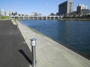 写真：右岸整備完了2