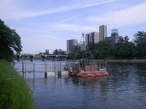 写真：地盤調査