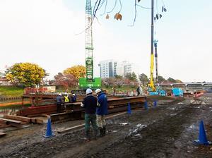 写真：合同安全パトロールの実施