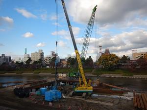写真：現場全景（11月25日）