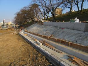 写真：階段整形