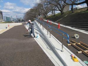 写真：手すり設置