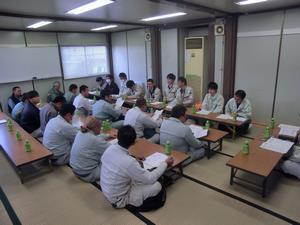 写真：工程調整会議の開催