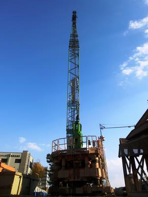 写真：A1橋台場所打ち杭1