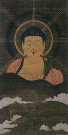 写真：絹本著色山越阿弥陀如来像