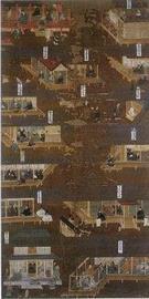 写真：絹本著色法然上人絵伝