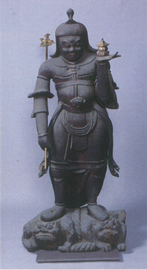 写真：木造毘沙門天立像