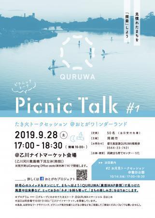 写真：第1回シンポジウムのチラシ