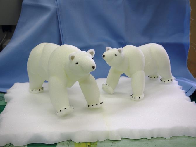 写真：ウレタンシロクマ