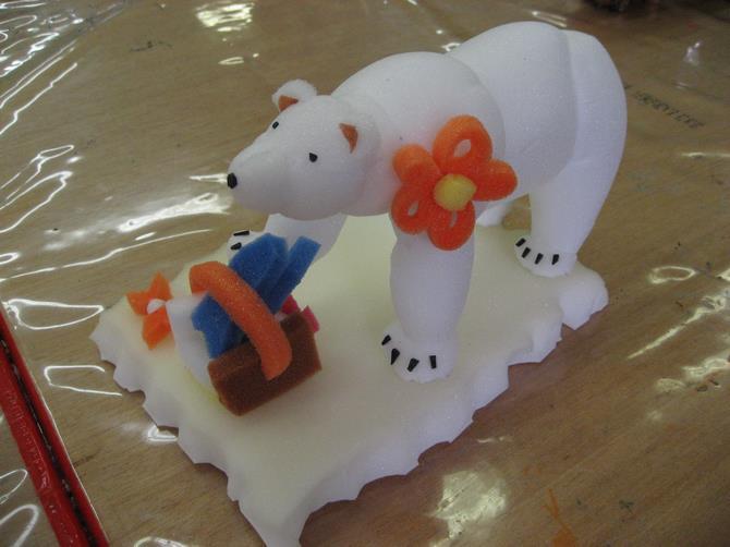 写真：しろくまウレタン