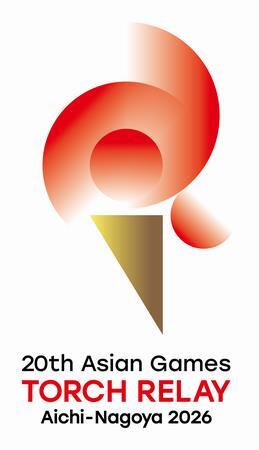 写真：アジア競技大会聖火リレーキービジュアル