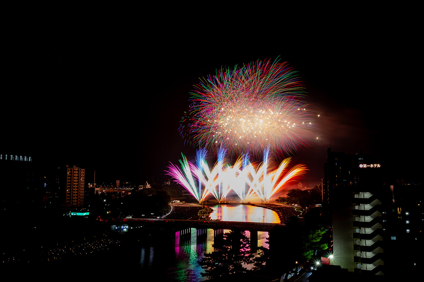 花火大会の写真