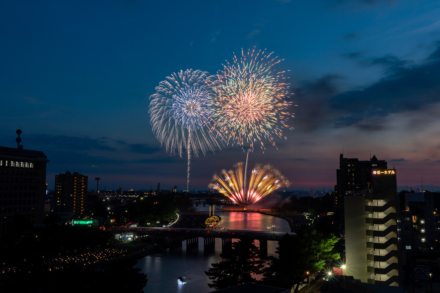 花火大会の写真