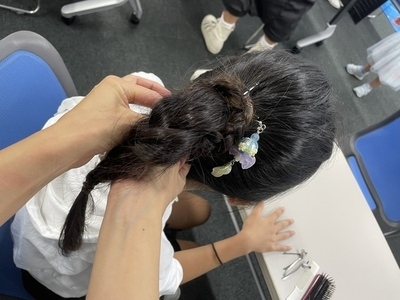 パパは私の専属美容師写真