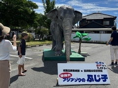 城西高校文化祭で展示されたふじ子の模型