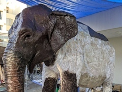 ふじ子の模型の製作の様子2