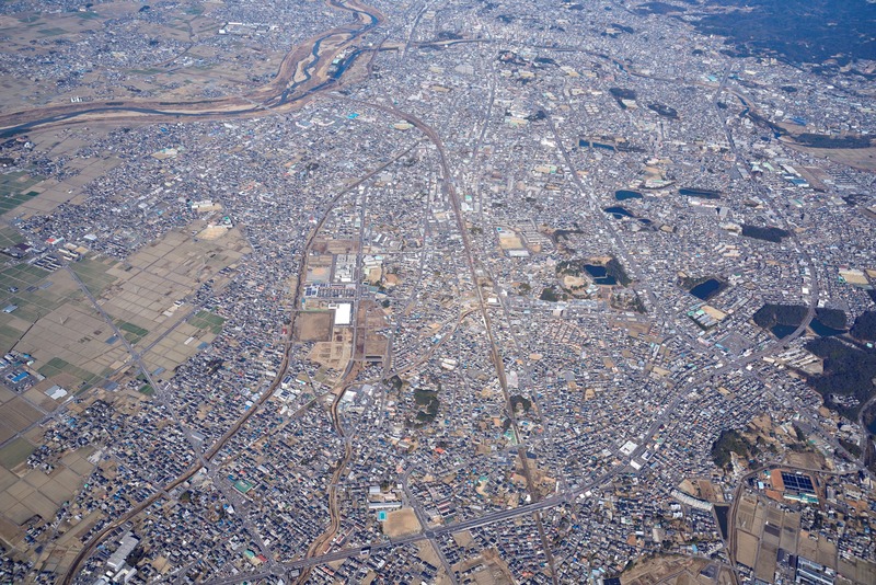 岡崎駅の航空写真
