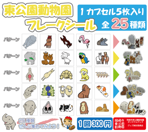 フレークシールのイメージ