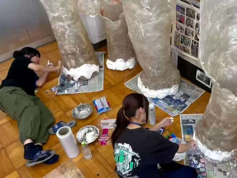 作り替える作業の様子2